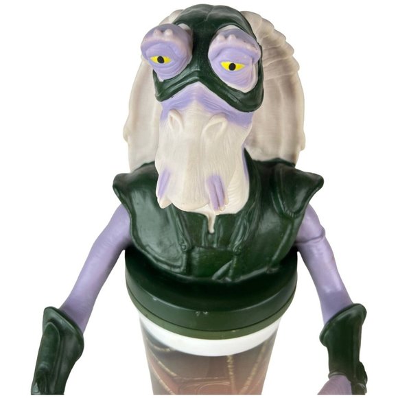 Star Wars Episode 1 Captain Tarpals Cup And Topper 1999 KFC Taco Bell Pizza Hut - Picture 2 of 12